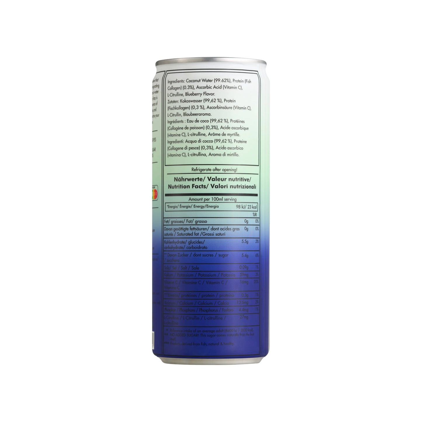
                  
                    BLUEBERY COCONUT WATER BOOSTER
                  
                
